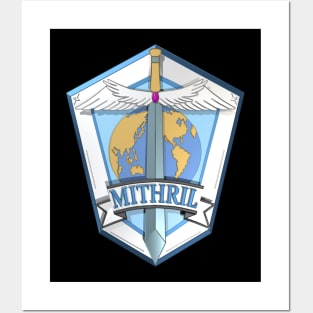 Mithril Emblem 3D Posters and Art